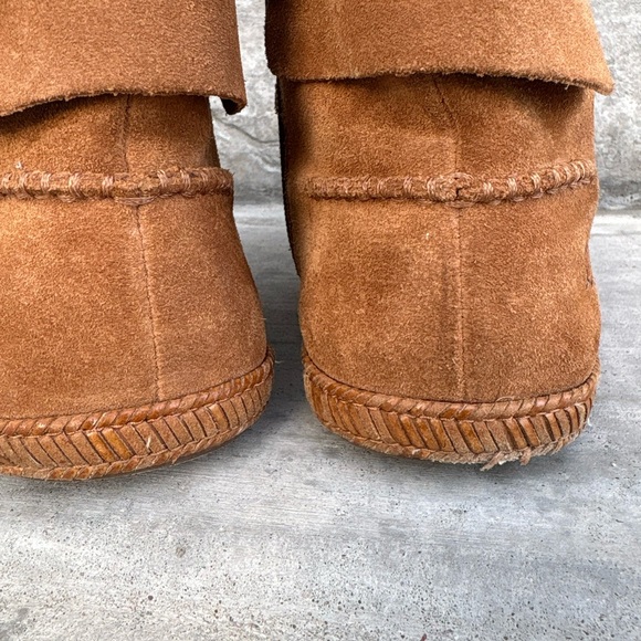 UGG Reid Women's Chestnut Ankle Booties 9.5 - Picture 5 of 10